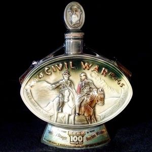 1961 Jim Beam Civil War Centennial Decanter